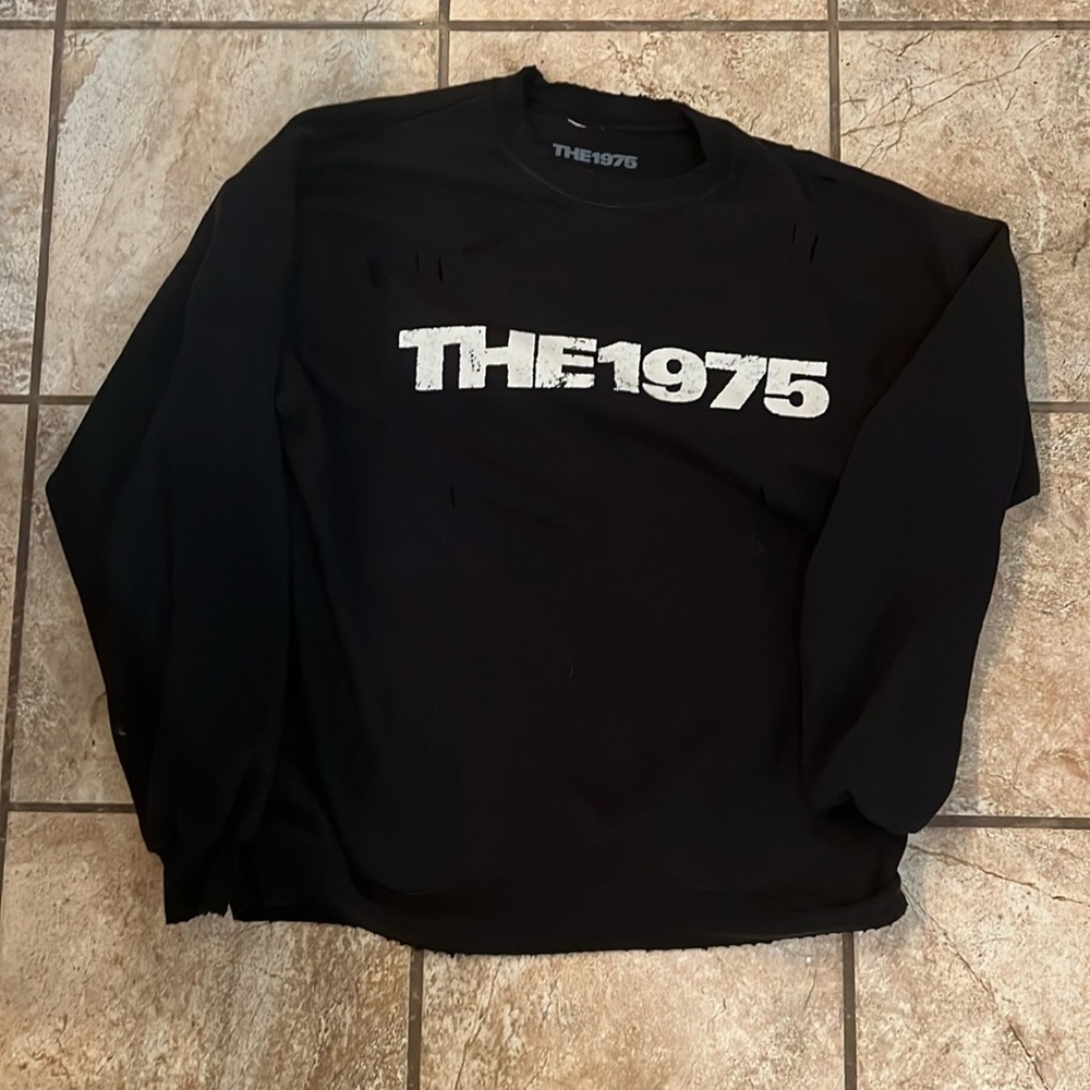 The 1975 Distressed Tour Sweatshirt